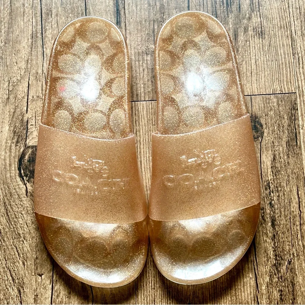 Coach Ulyssa jelly glitter slide - Picture 4 of 8